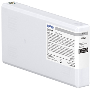 Ink Cartridge - T55w7 Ultrachrome Pro10 - 200ml - Grey
