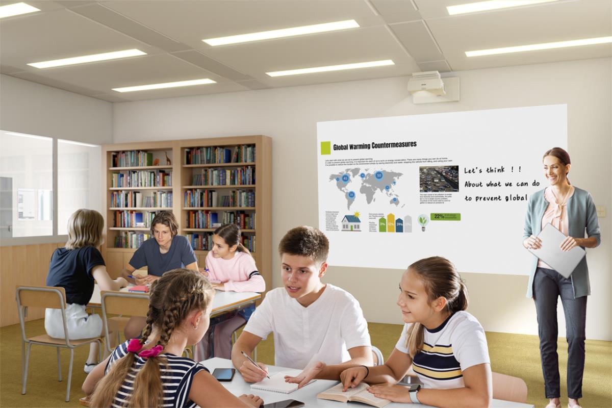 Eb-760wi - Projector - 3LCD - 4100 Lm - Wxga - USB / Wi-Fi