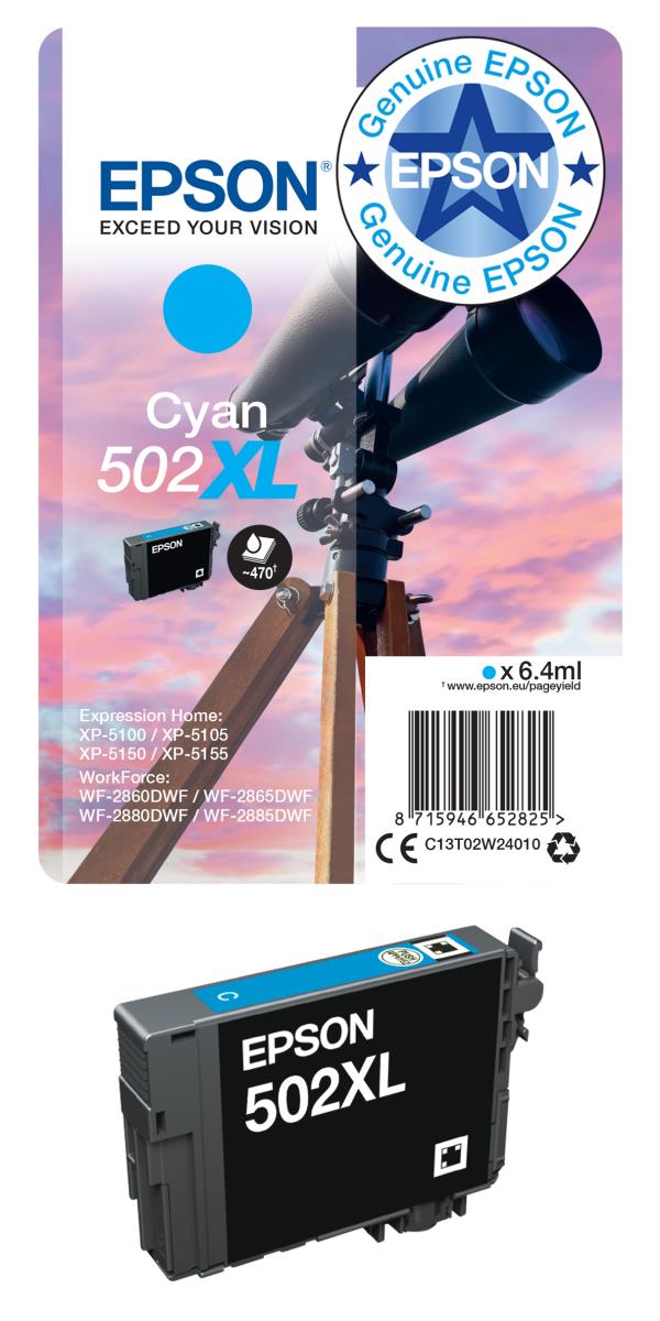 Ink Cartridge - 502xl - Binoculars Multipack 4-colours Ink