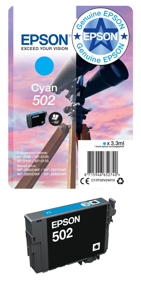 Ink Cartridge - 502xl - Binoculars Multipack 4-colours Ink