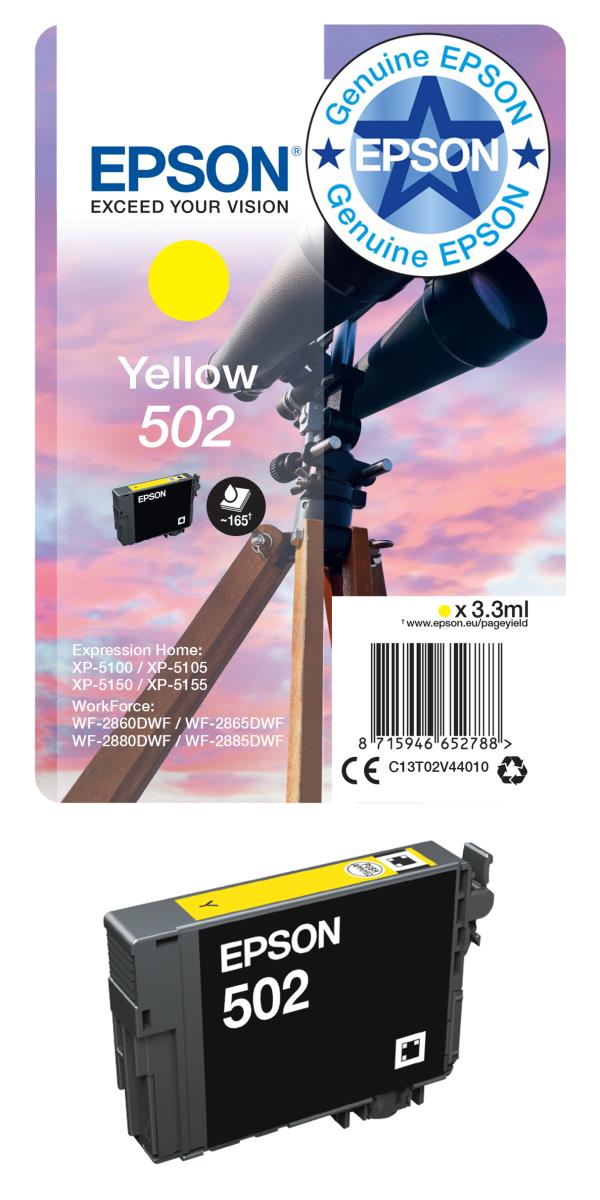 Ink Cartridge - 502xl - Binoculars Multipack 4-colours Ink