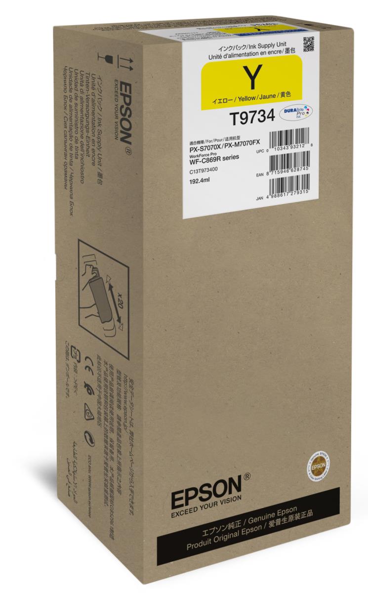 Ink Supply Unit - Workforce Pro Wf-c869r Xl Yellow