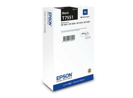 Ink Cartridge - Wf-8xxx Series Ink Cartridge Xl Black