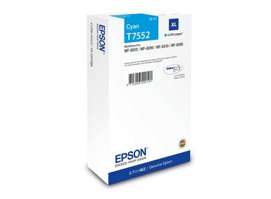 Ink Cartridge - Wf-8xxx Series - Xl - Cyan