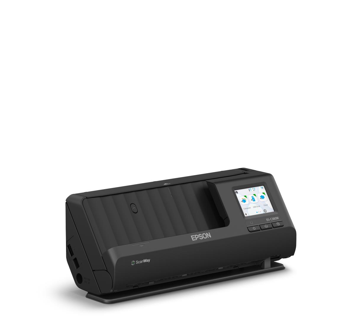 Workforce Es-c380w - Compact Desktop Document Scanner - A4 - 600 Dpi - USB 3.0/ Wi-Fi