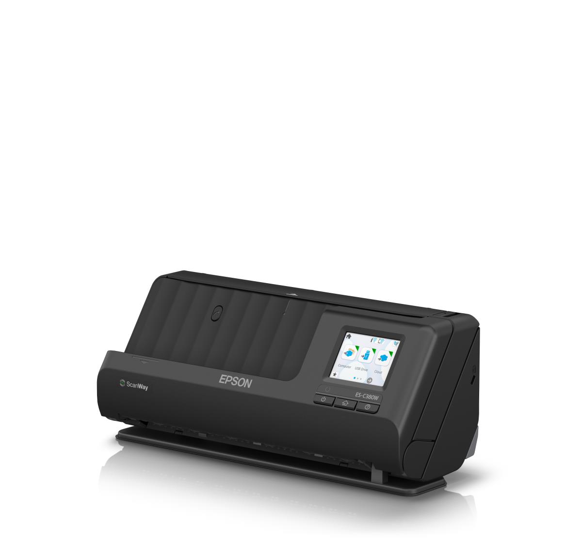 Workforce Es-c380w - Compact Desktop Document Scanner - A4 - 600 Dpi - USB 3.0/ Wi-Fi