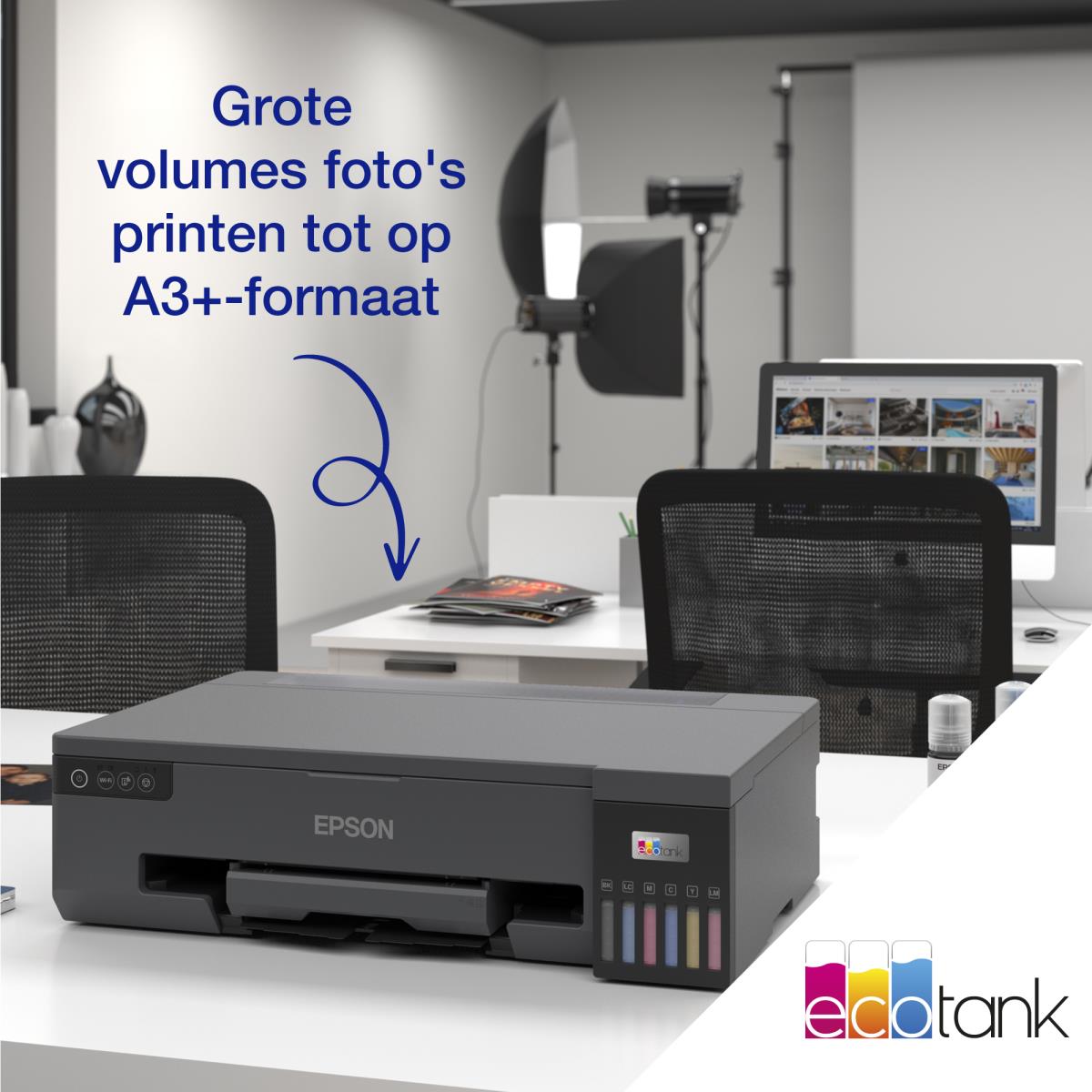 Ecotank  Et-18100 - Color Printer - Inkjet - A4 - USB / Wi-Fi