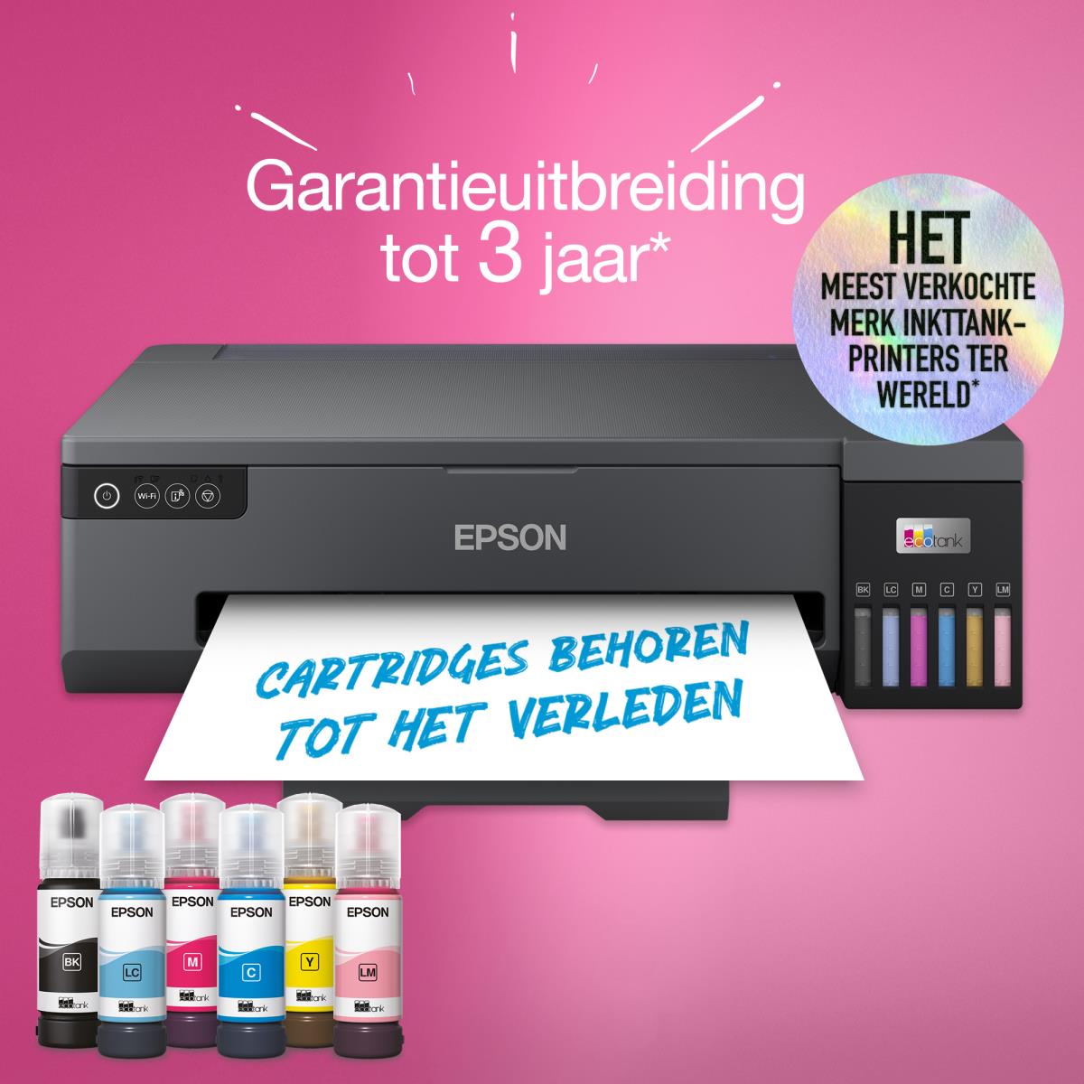Ecotank  Et-18100 - Color Printer - Inkjet - A4 - USB / Wi-Fi
