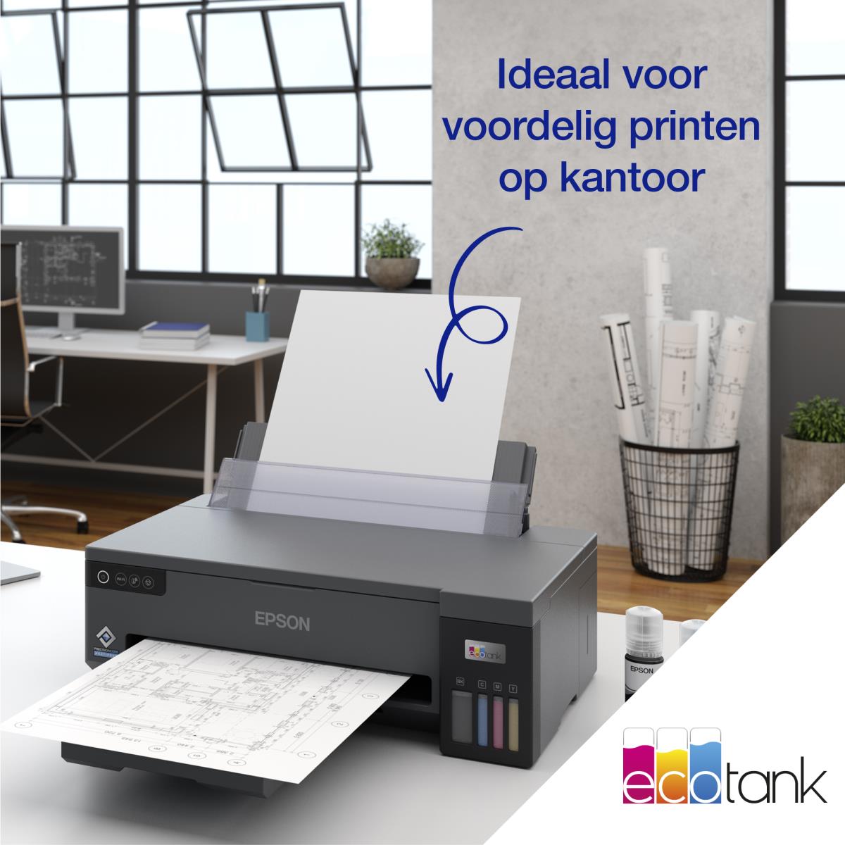 Workforce Wf-2830dwf - Color Multifunction Printer - Inkjet - A3 - Wi-Fi/ USB