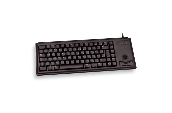 G84-4400 Compact Ultraflat - Keyboard with Trackball - Corded Ps/2 - Black - Qwerty US Int'l