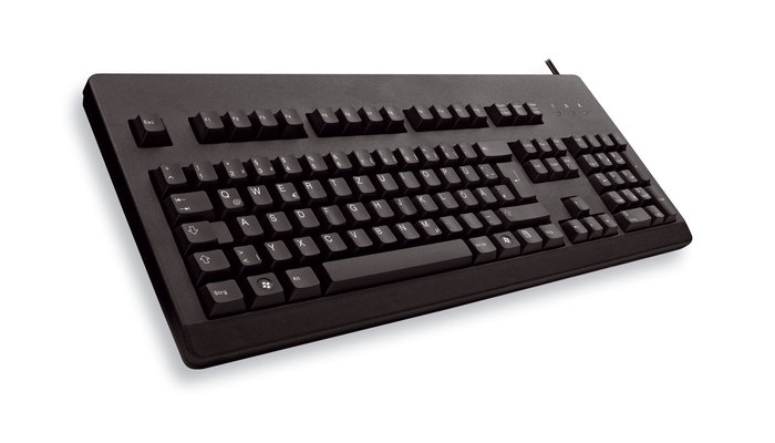 Keyboard G80-3000 Wired Professional With Gold Crosspoint Contacts Ps2 Or USB Qwerty US/Int'l Euro Black