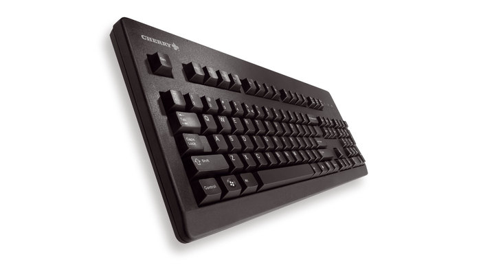 Keyboard G80-3000 Wired Professional With Gold Crosspoint Contacts Ps2 Or USB Qwerty US/Int'l Euro Black