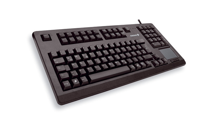 G80-11900 Touchboard Compact - Keyboard with Touchpad - Corded USB - Black - Qwerty US/Int'l