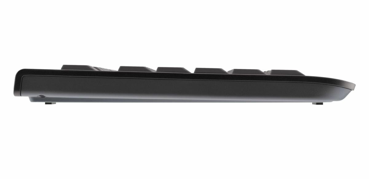 DC 2000 Desktop - Keyboard and Mouse - Corded USB - Black - Azerty Belgian