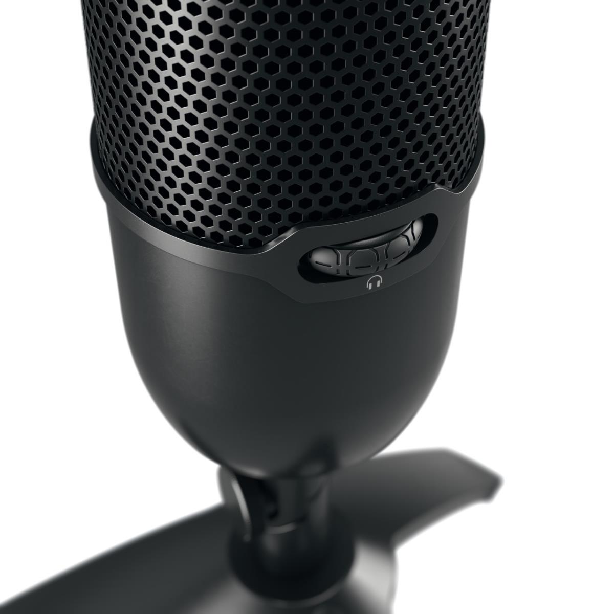 CHERRY UM 3.0 USB Microphone for Streaming/Office - Black