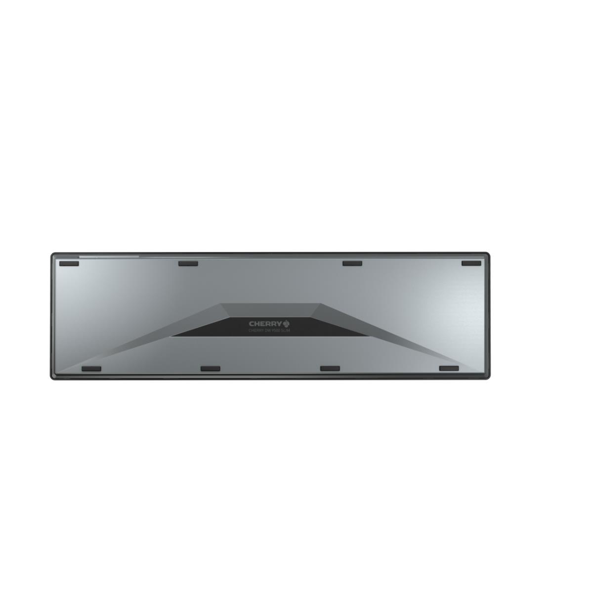 DW 9500 SLIM Desktop Rechargeable - Keyboard and Mouse - Wireless or Bluetooth - Black Grey - Qwerty US/Int'l