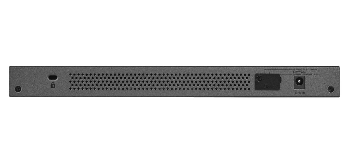 Gigabit Unmanaged Switch 16-Port PoE/PoE+ 183w