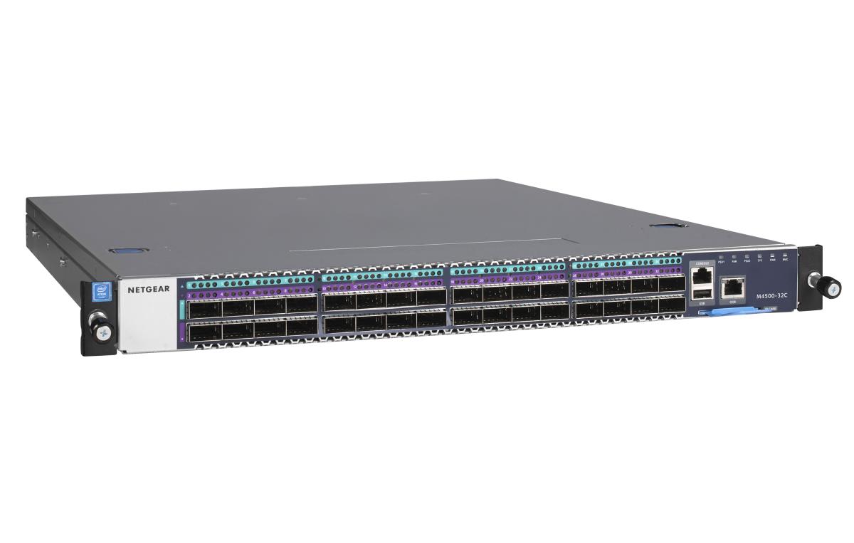 Managed AV Line Switch M4500-32C - 32 Ports, 32x100G QSFP28 Ports