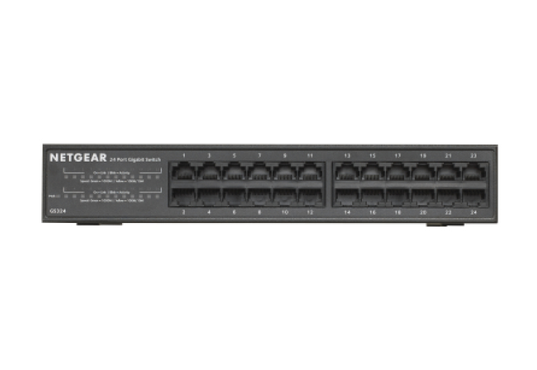 Unmanaged Essentials Switch GS324v2 - 24-Port GbE