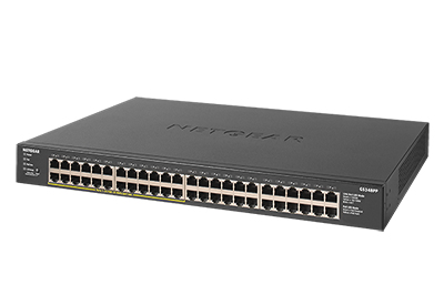 GS348PP Gigabit Unmanaged Switch PoE+ 48-Port with 24-Ports PoE+ 380W