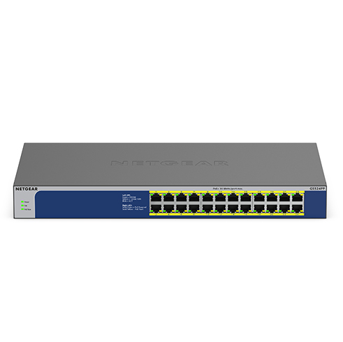 GS524PP Gigabit Unmanaged Switch 24-Port High-Power PoE+ 300W