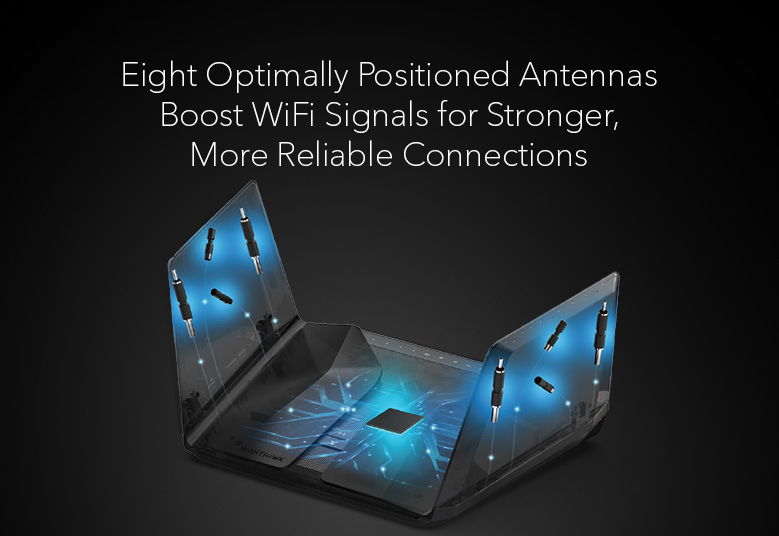 Nighthawk Tri-Band Wi-Fi 6E Router RAXE500 - AX12 12-Stream AXE11000 with 6GHz Band