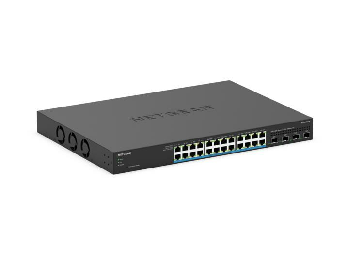 MS324TXUP Multi-Gigabit (2.5G) Ethernet Ultra60 PoE++ 24-Port Smart Switch with 4 SFP+ Ports