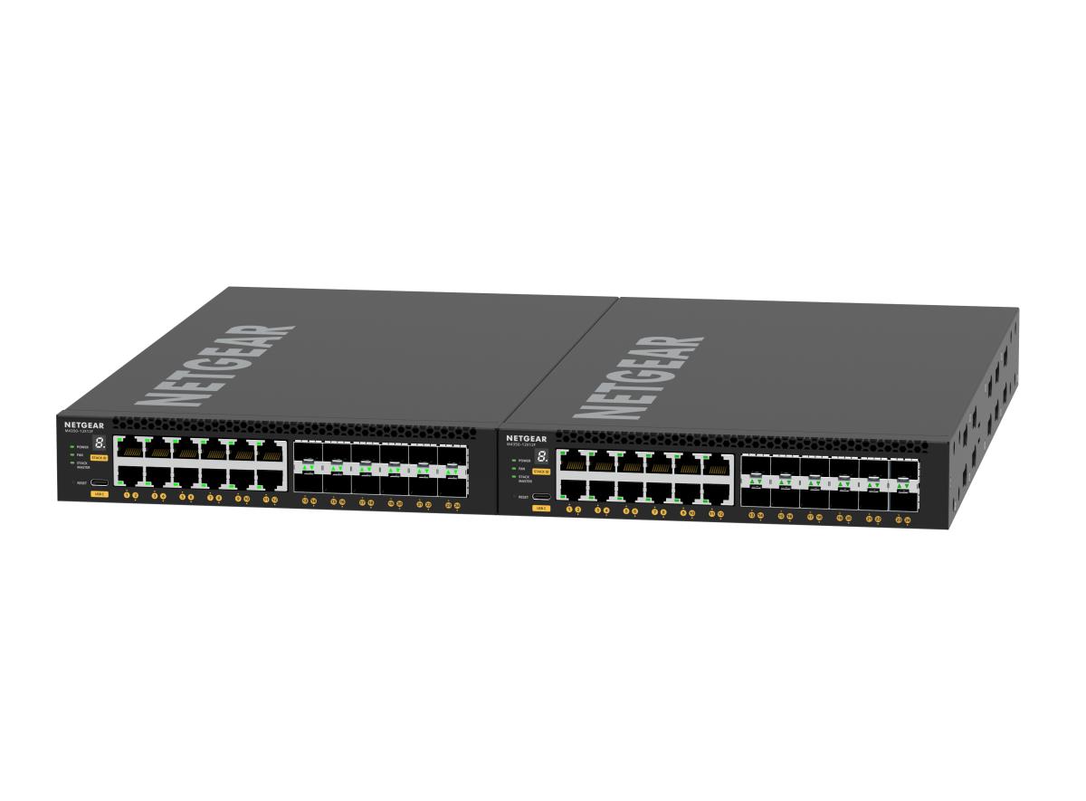 Fully Managed Switch M4350-12X12F (XSM4324) - 12x10G/Multi-Gig and 12xSFP+ Ports
