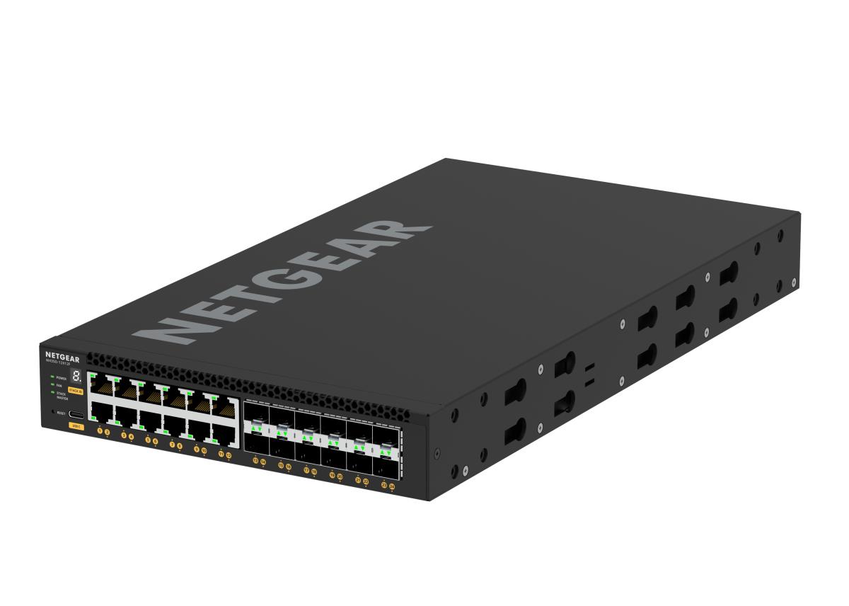 Fully Managed Switch M4350-12X12F (XSM4324) - 12x10G/Multi-Gig and 12xSFP+ Ports