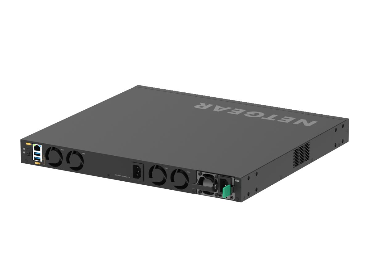 Managed Switch M4350-24X4V (XSM4328CV) - 24x10G/Multi-Gig PoE+ (576W base, up to 720W) and 4xSFP28 25G Port
