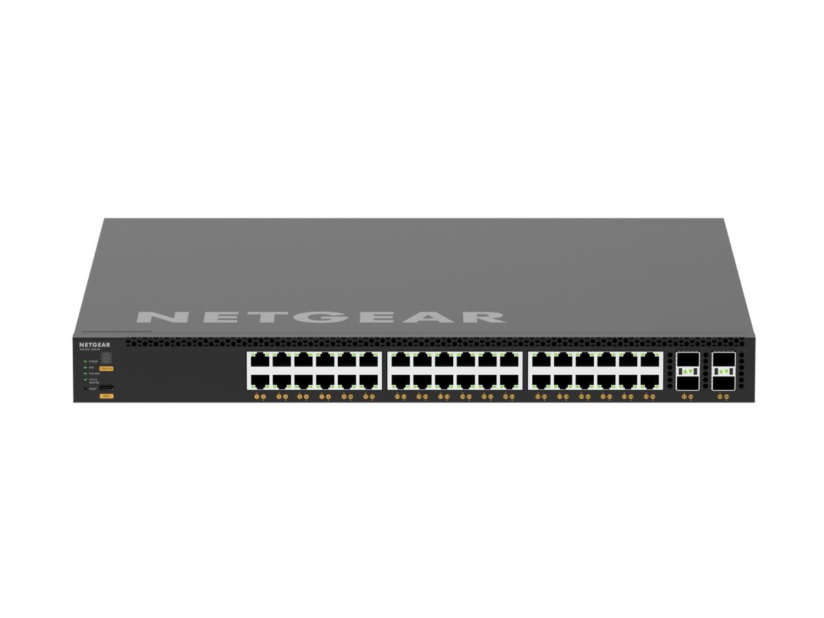 Managed Switch M4350-36X4V (XSM4340CV) - 36x10G/Multi-Gig PoE++ (280W base, up to 1,760W) and 4xSFP28 25G Port