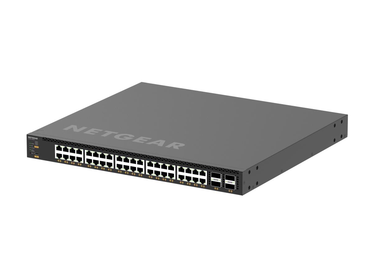 Managed Switch M4350-40X4C (XSM4344C) - 40x10G/Multi-Gig PoE++ (196W base, up to 1,676W) and 4xQSFP28 100G Port