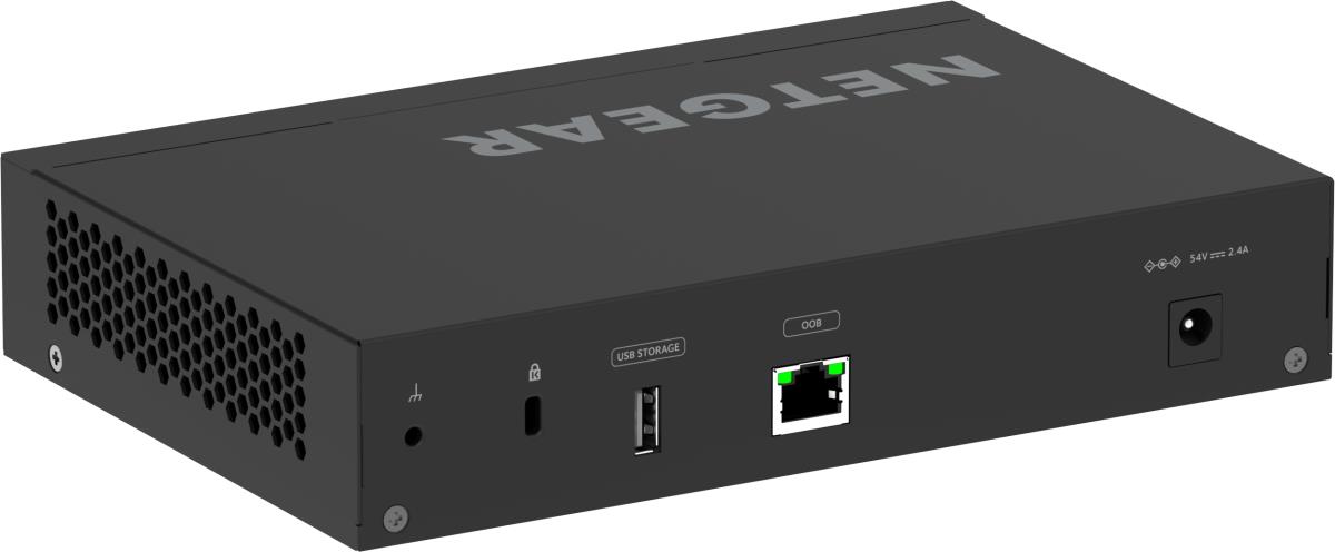 AV Line Managed Desktop Switch M4250-9G1F-PoE+ (GSM4210PD) - 8x1G PoE+ 110W 1x1G and 1xSFP Port