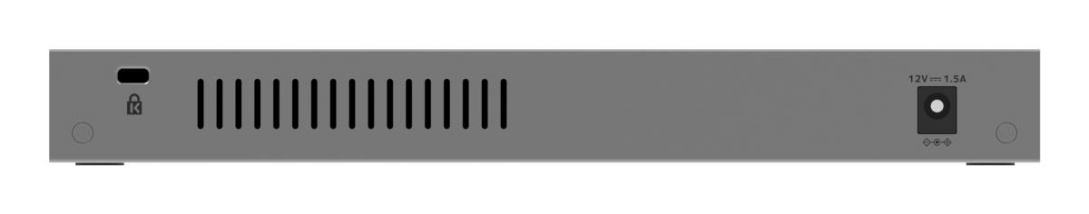 Unmanaged Switches GbE (GS108MX) 8-Port with 1 Dedicated 10G/Multi-Gig Port