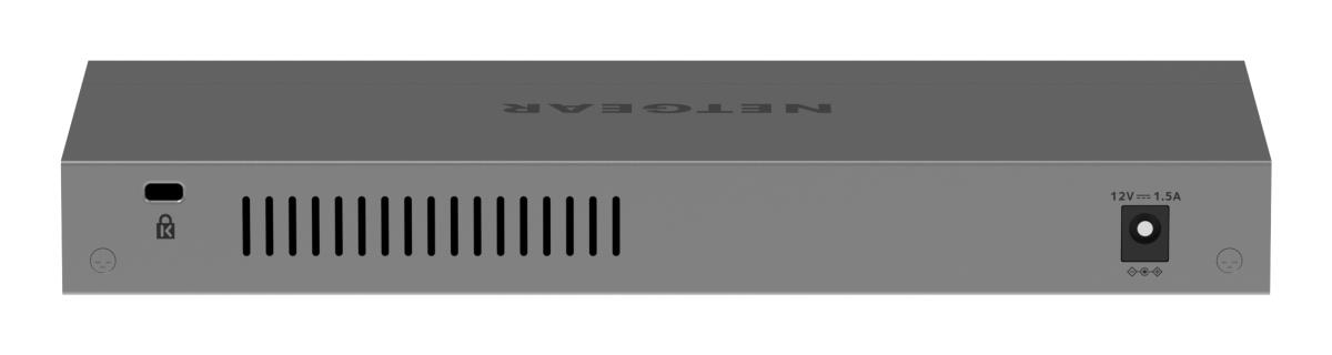 Unmanaged Switches GbE (GS108MX) 8-Port with 1 Dedicated 10G/Multi-Gig Port