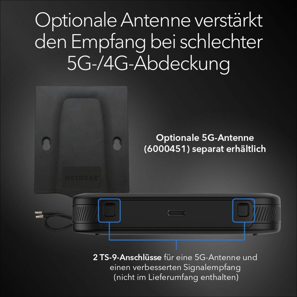 Mobile Router Nighthawk M3, 5G Mobile Hotspot, 2.5 Gbps