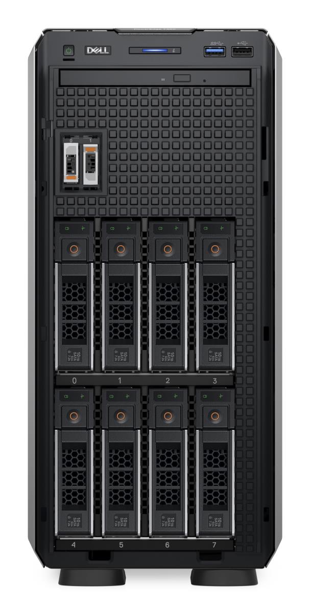 T350 8x3.5i E-2336 1x16GB 2x4TB HDD H755 3Yr ChPS