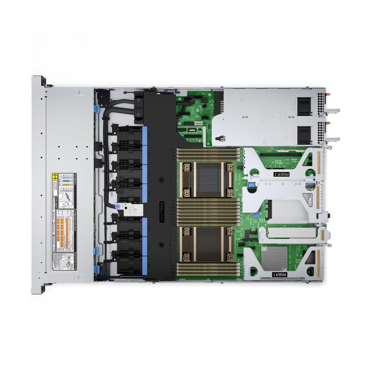 R450 8x2.5' 4309Y 1x16GB 1x480GB SSD H355 3Yr Basic NBD