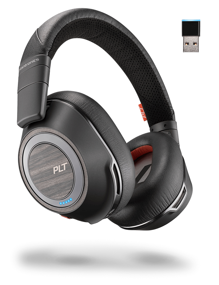 Headset Voyager 8200 Uc - Stereo - Bluetooth - Black