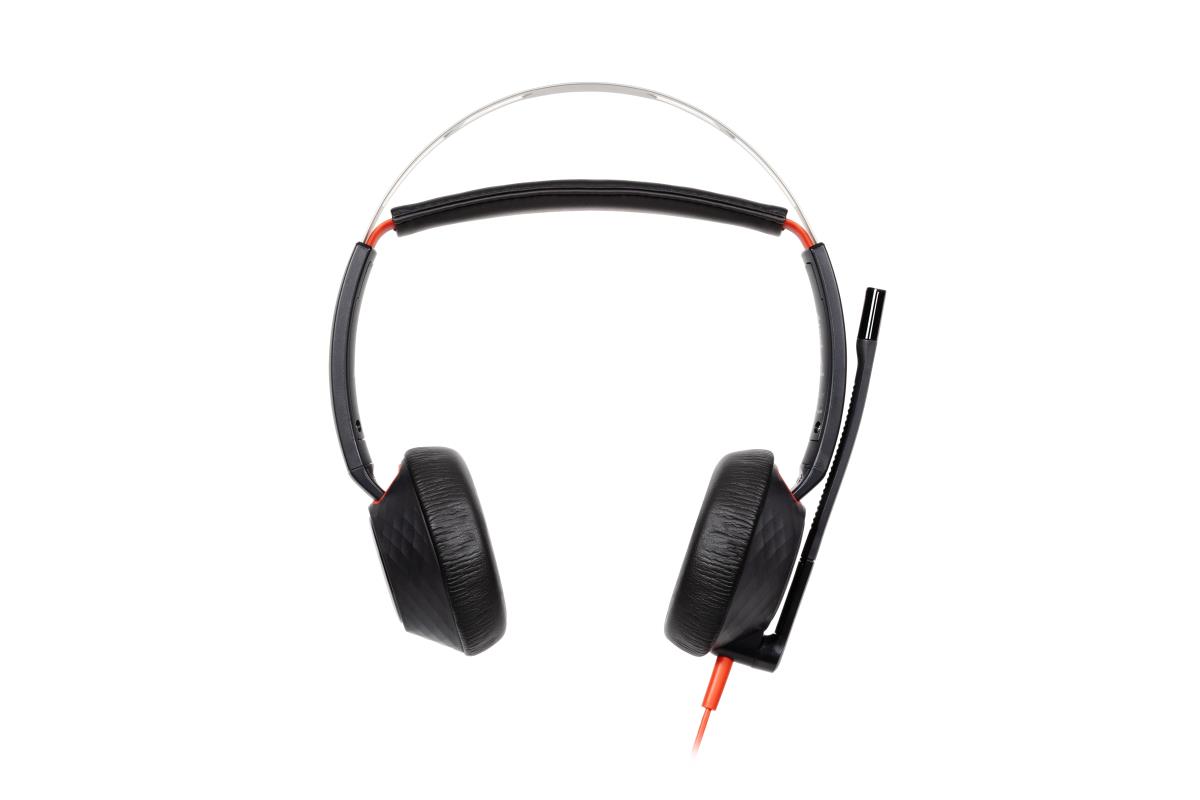 Headset Blackwire 5220 - Stereo - USB-c / 3.5mm - USB-C/A Adapter - Bulk