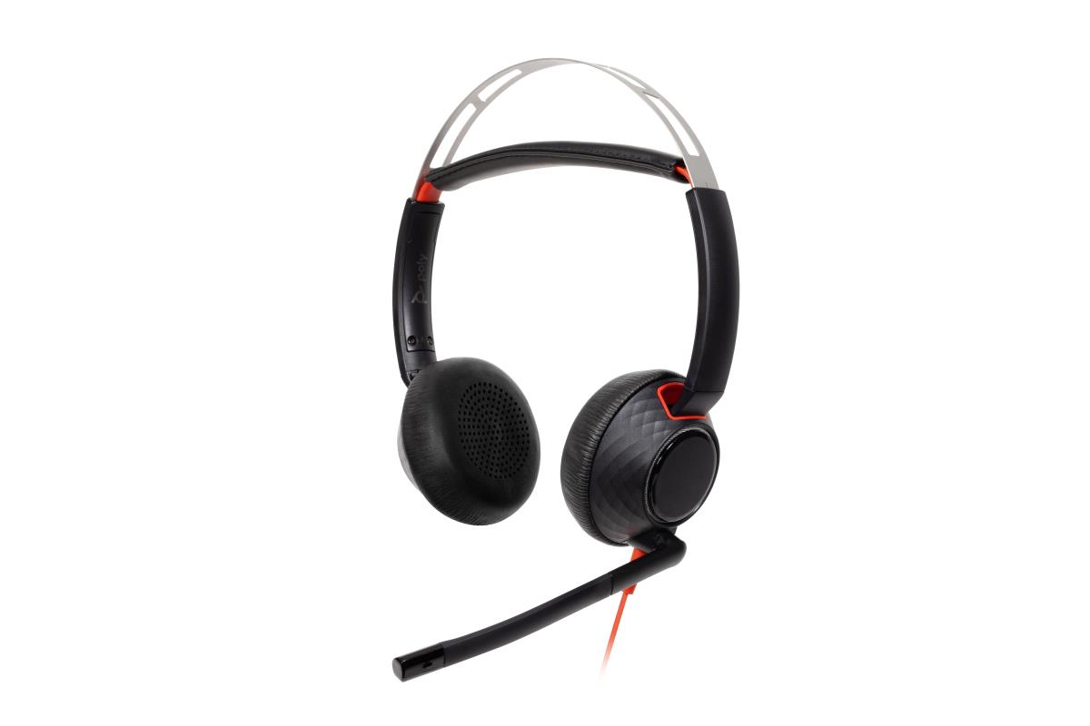 Headset Blackwire 5220 - Stereo - USB-c / 3.5mm - USB-C/A Adapter - Bulk