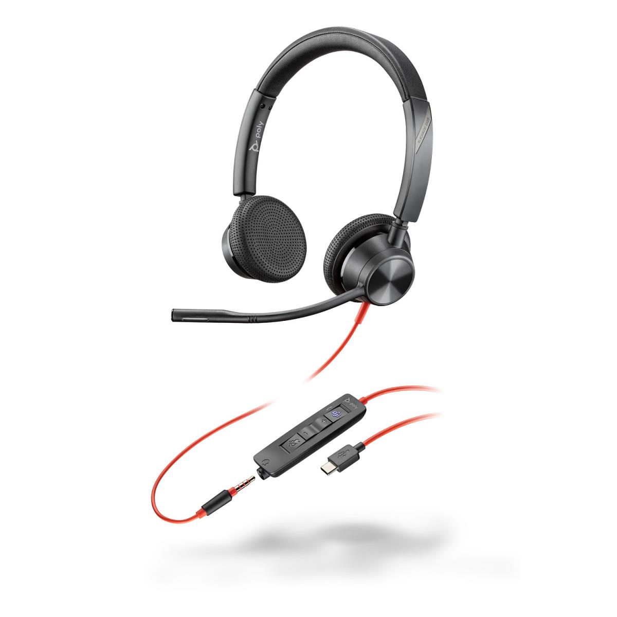 Headset Blackwire 3325-m - Stereo - USB-c / 3.5mm