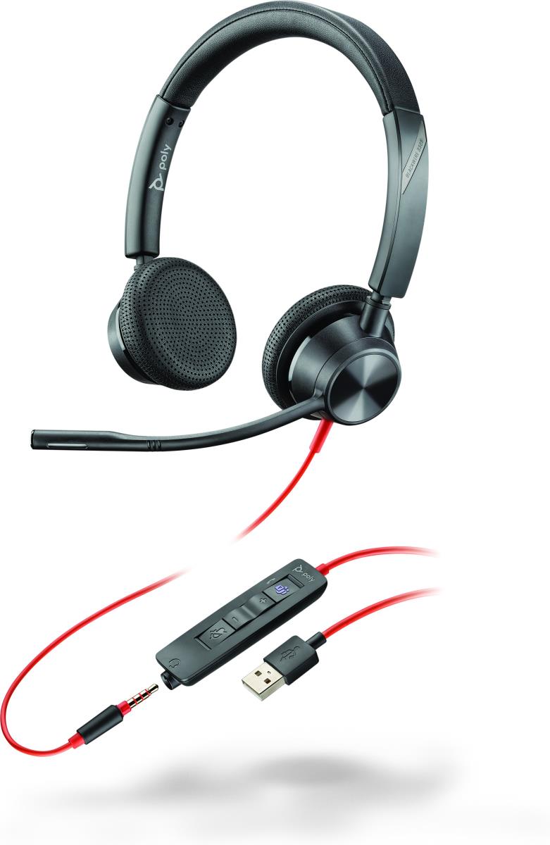 Headset Blackwire 3325-m - Stereo - USB-a / 3.5mm