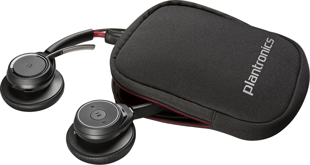 Headset Voyager Focus Uc B825-m Microsoft - Stereo - Bluetooth Without Stand