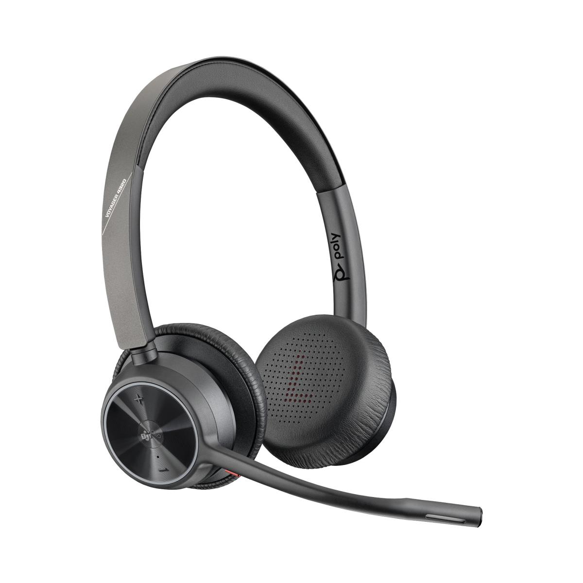 Headset Voyager 4320 Uc Microsoft - Stereo - USB-a Bluetooth Without Charge Stand