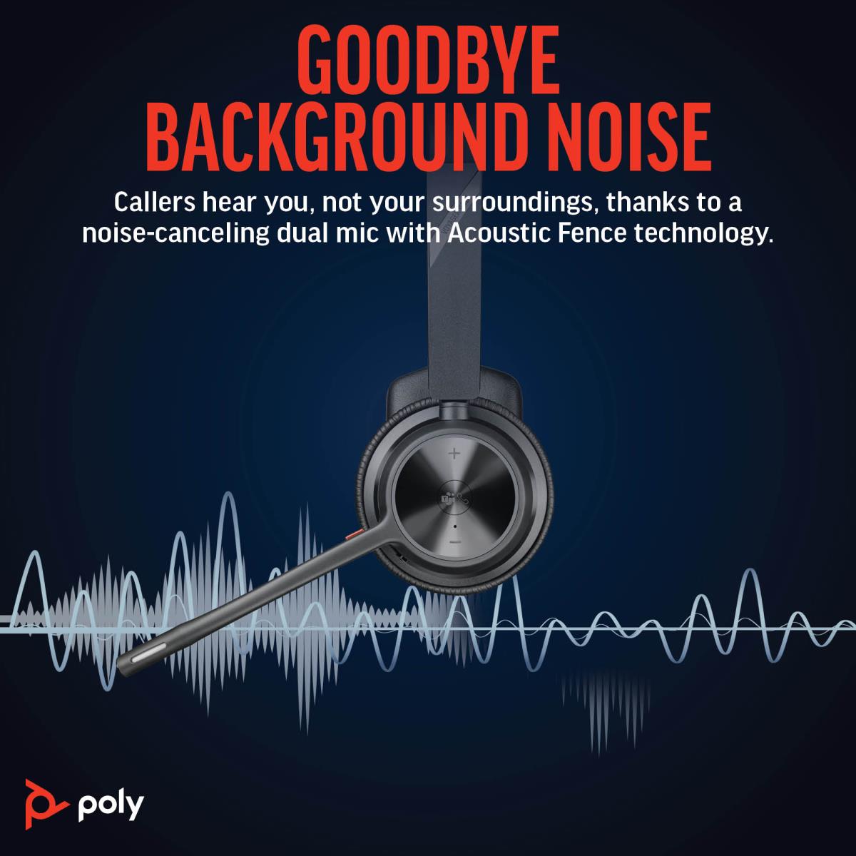 Headset Voyager 4310 Uc - Mono - USB-a Bluetooth With Charge Stand