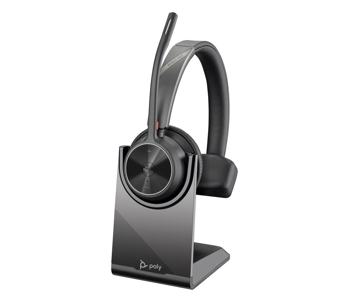 Headset Voyager 4310 Uc Microsoft - Mono - USB-a Bluetooth With Charge Stand