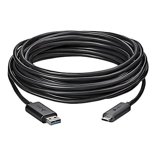 25m Active Optical USB 3.1 Cable Type A To C Slim Type C Connector Shell