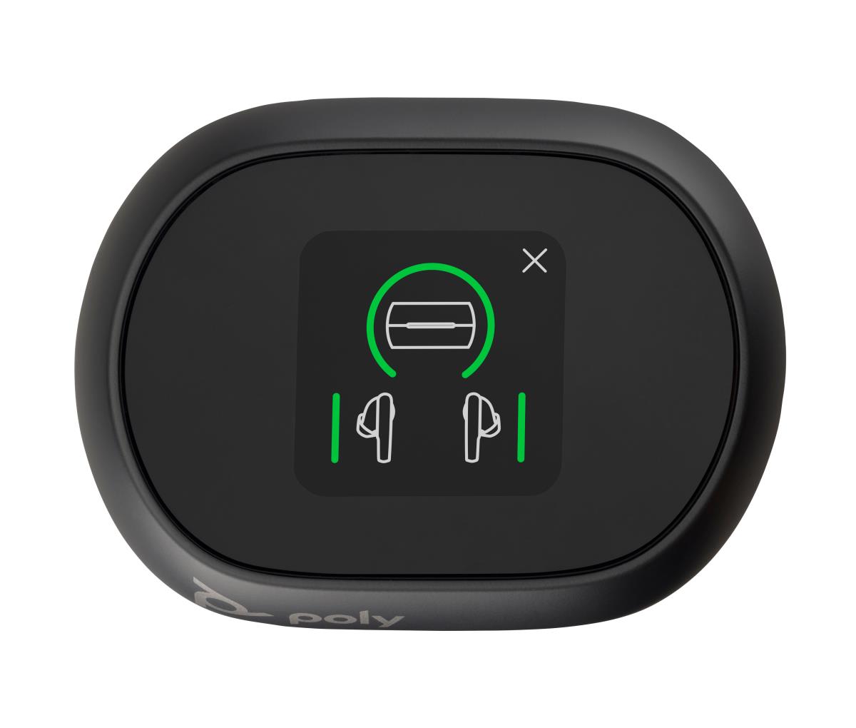 Voyager Free 60+ Uc Bluetooth Wireless Earbuds - Touchscreen Charge Case - USB-c - Black