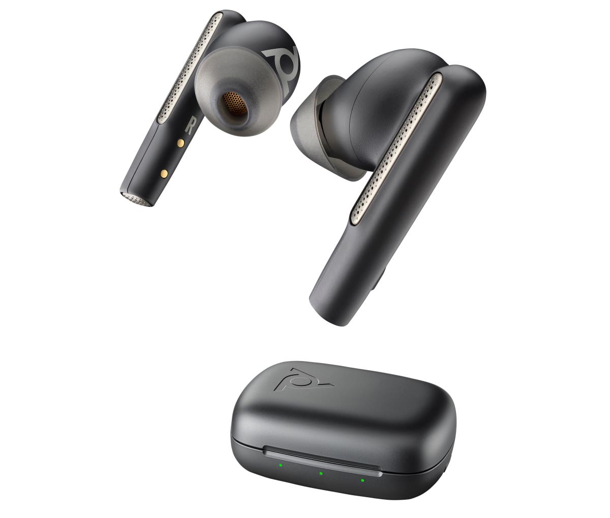 Voyager Free 60 Uc Bluetooth Wireless Earbuds - Basic Charge Case - USB-c/a - Black